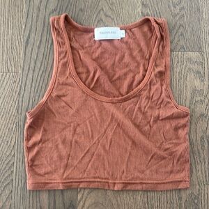 Talentless Cropped Tank Size Small